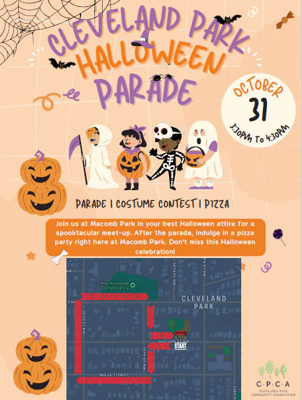 Halloween Parade Flyer